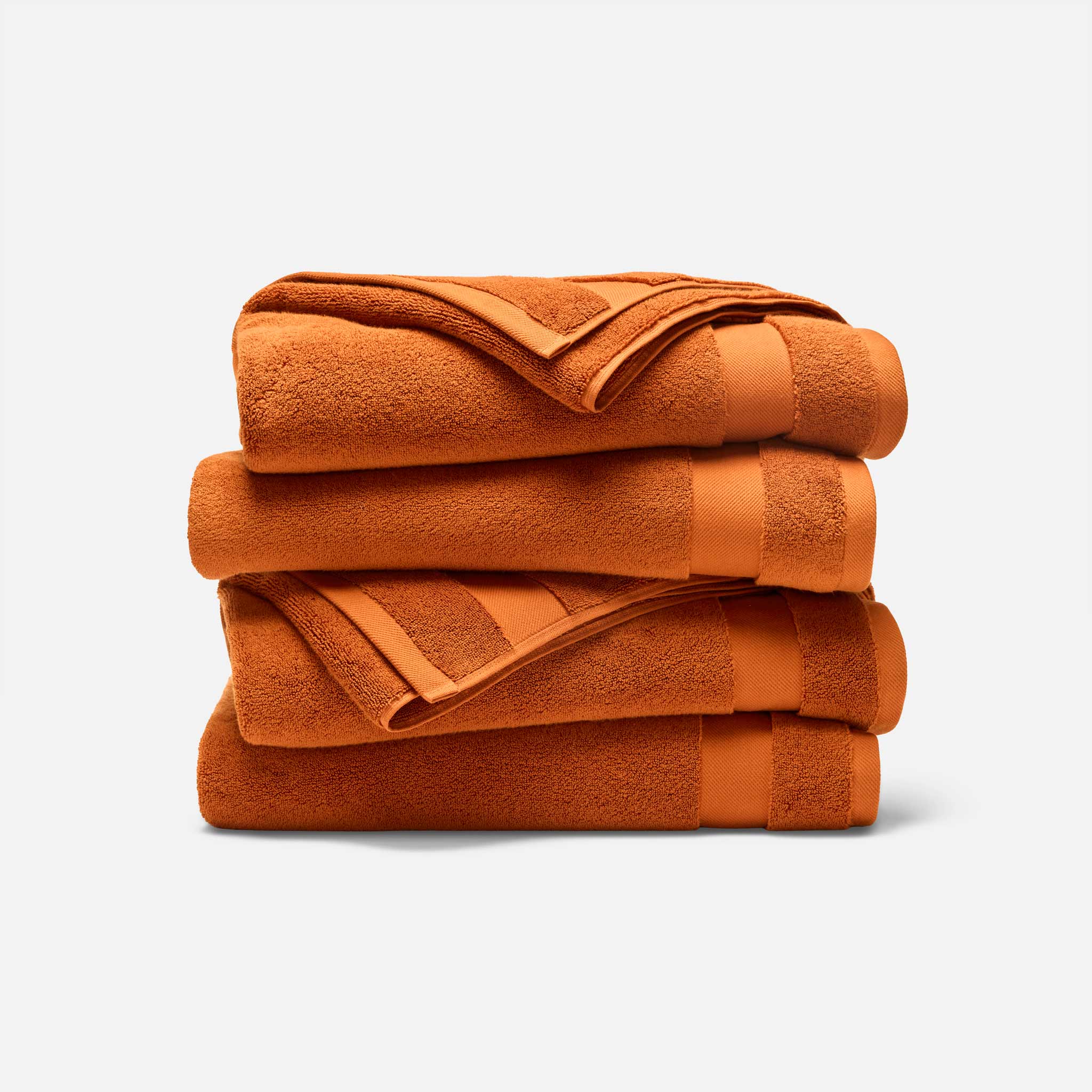 Super-Plush Set of 4 Bath Towel Bundle X7