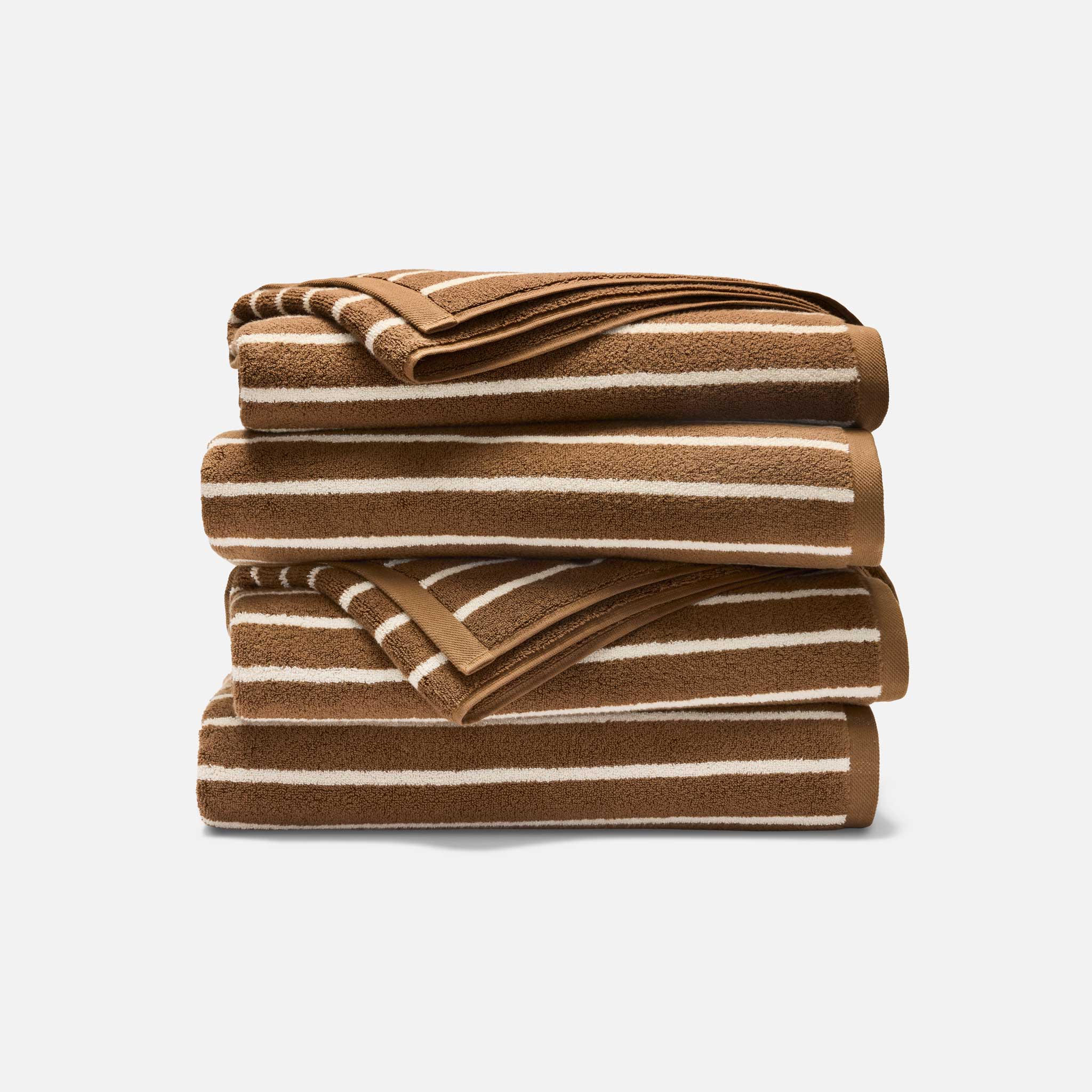 Super-Plush Set of 4 Bath Towel Bundle X7